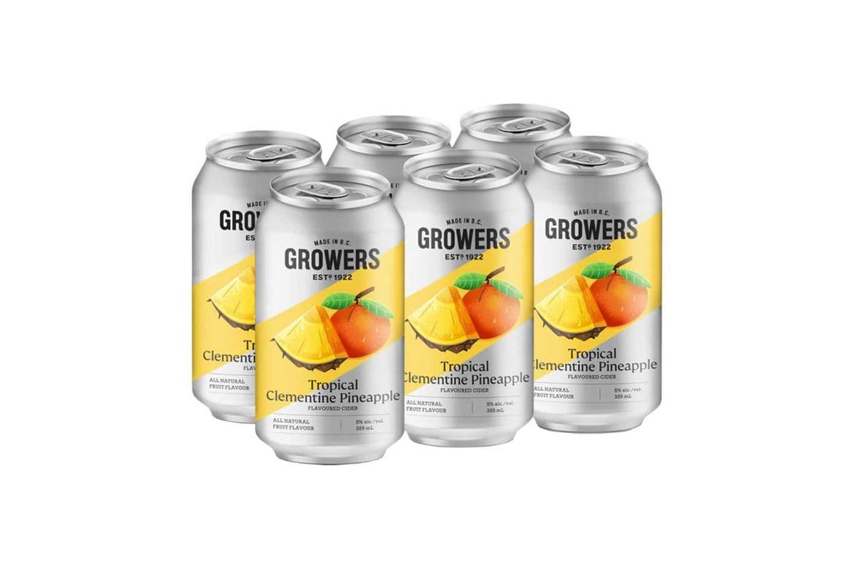 Growers Clementine Pineapple (6 Cans) (6 x 355ML)