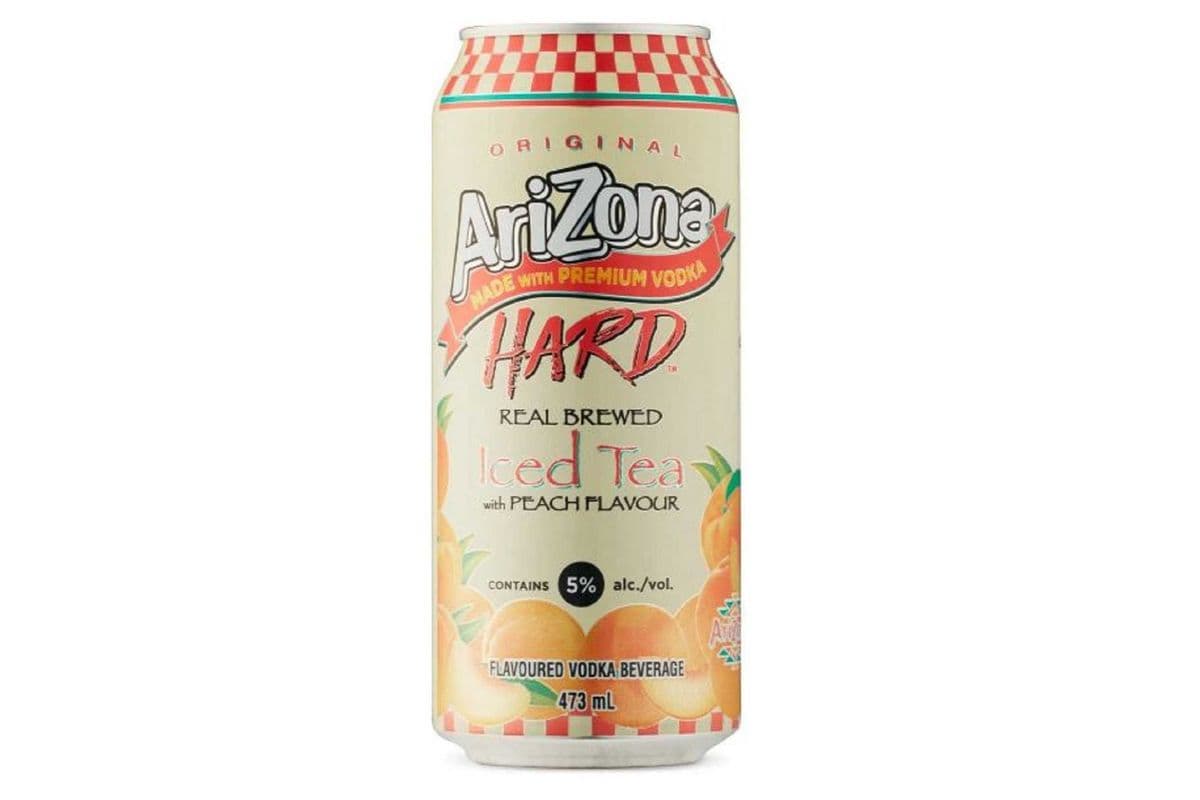 ARIZONA HARD ICED TEA PEACH (1 x 473 ML)