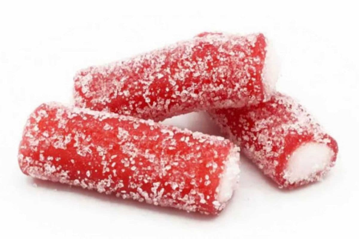 Fizzy Strawberry Cable Bites