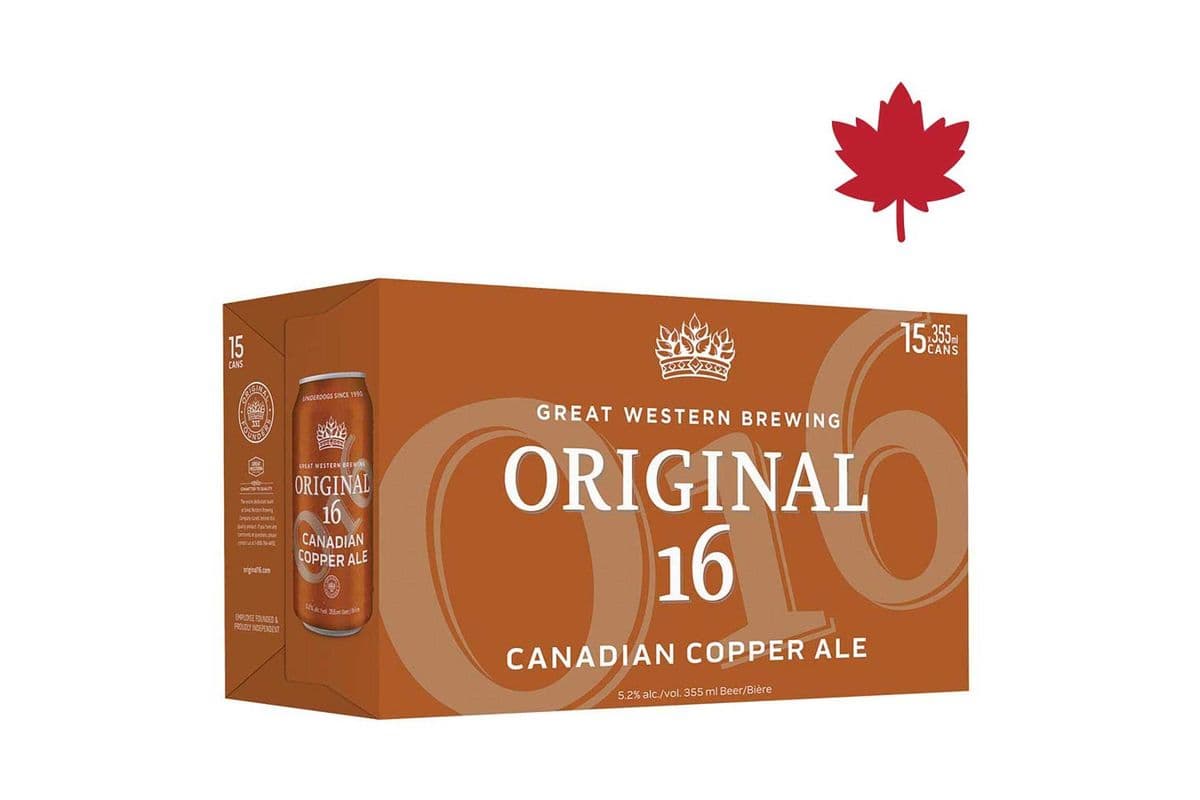 Original 16 Canadian Copper Ale (15 x 355 ml)