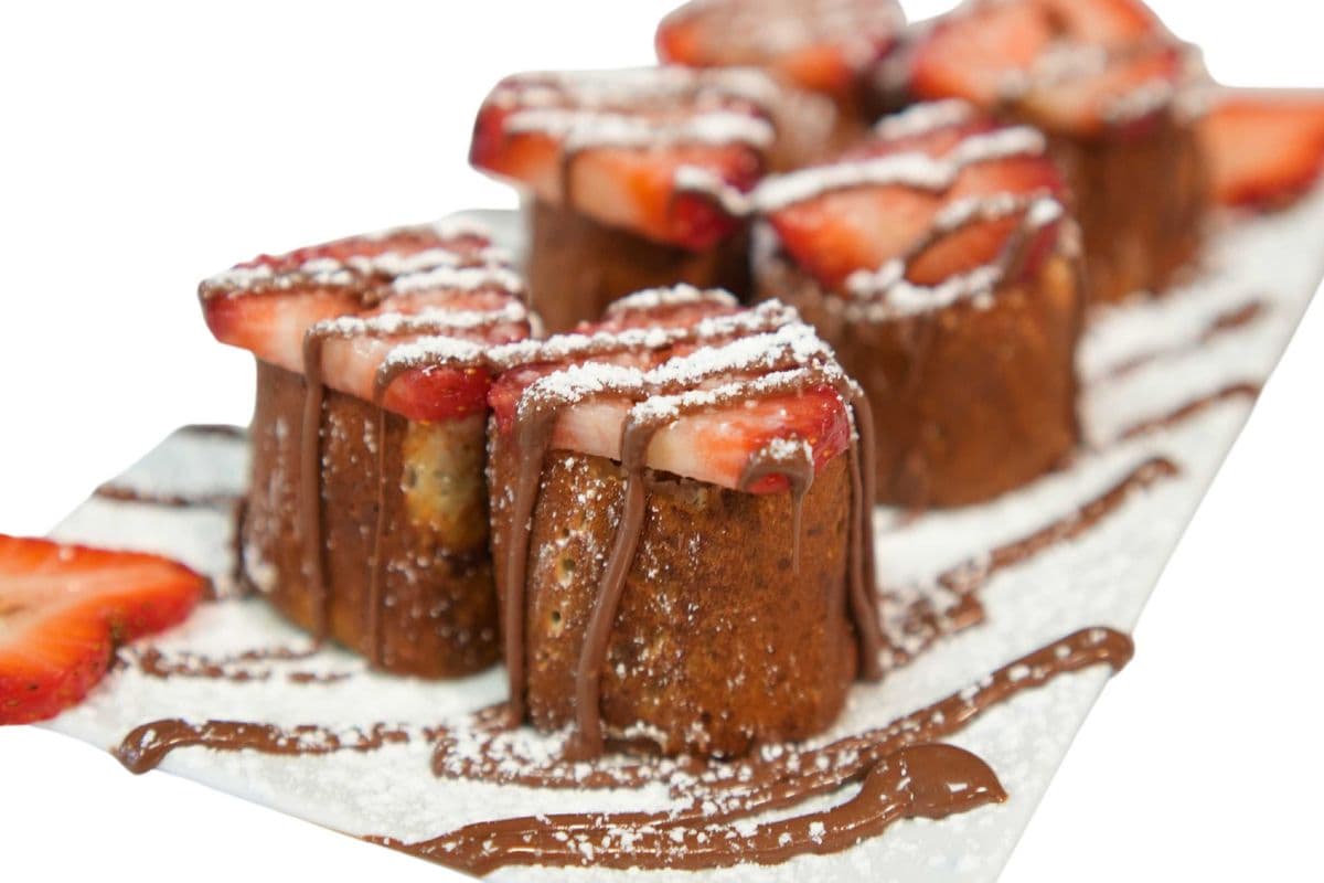 Sushi Crêpe Nutella Fraise Banane