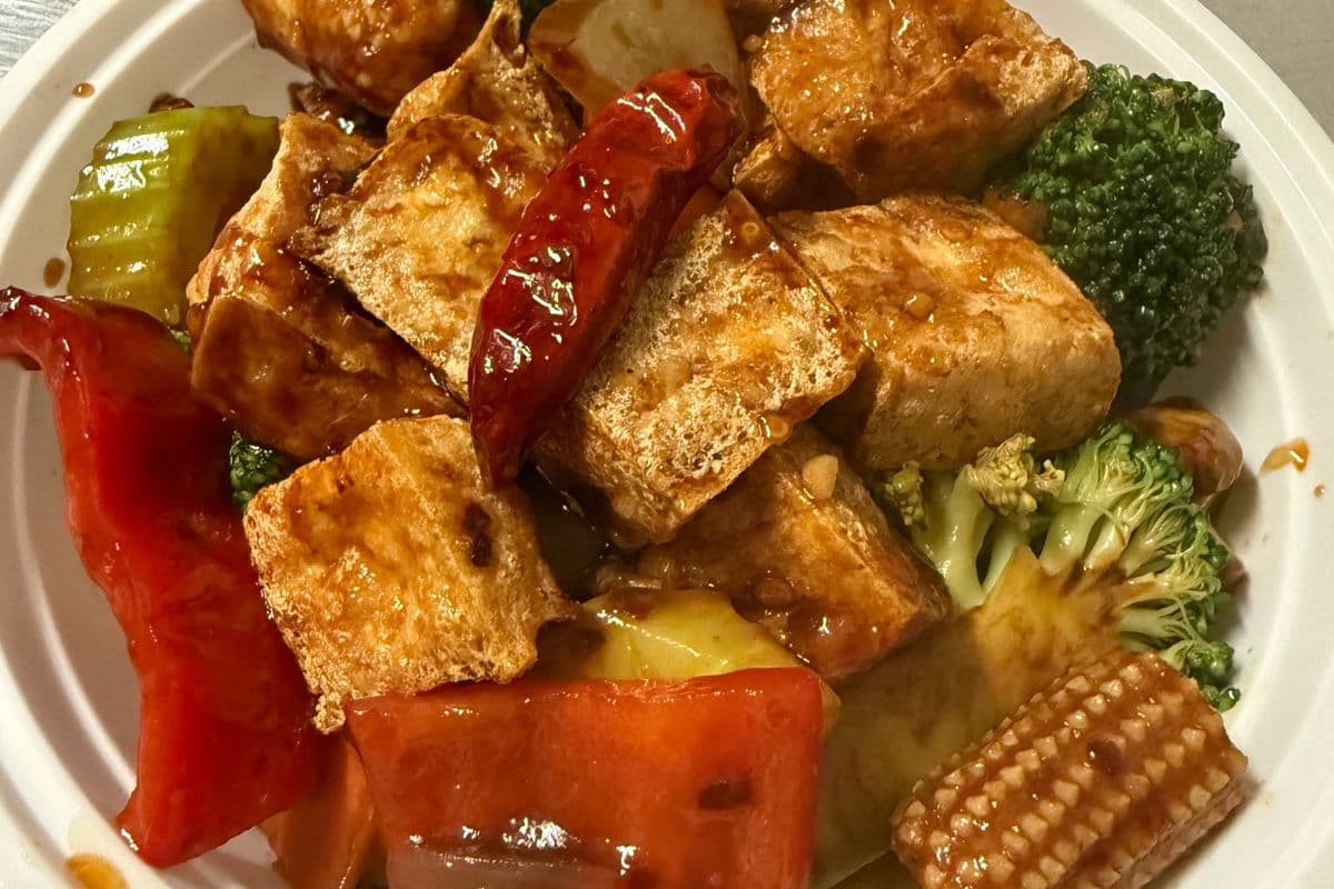 100. Hot-and-Spicy Tofu and Vegetables 🌶️