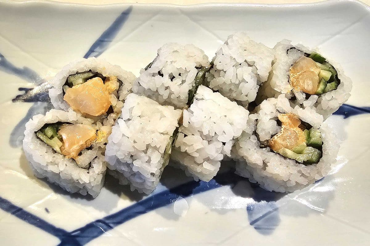 Chopped Scallop Roll