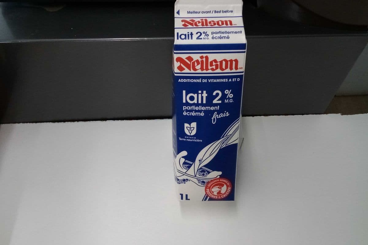 Milk - Neilson, 2% Partly Skimmed (1 L)