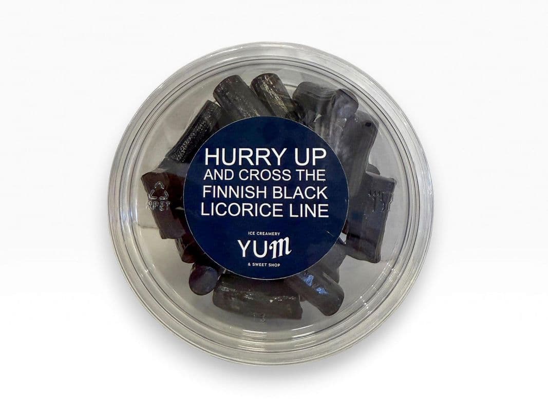 Hurry Up! Finnish Black Licorice