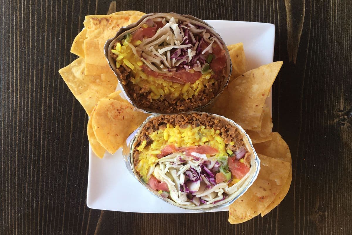 Bad 'Seitan' Burrito