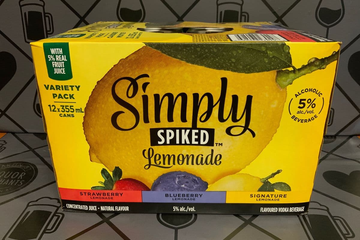 SIMPLY SPIKED LEMONADE (12 x 355ml)