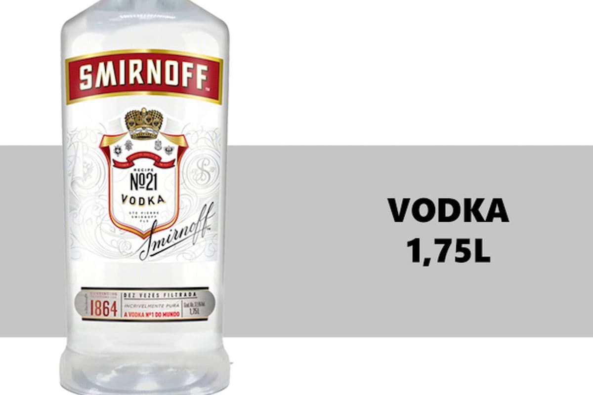SMIRNOFF 1.75L (1 x 1.75L)