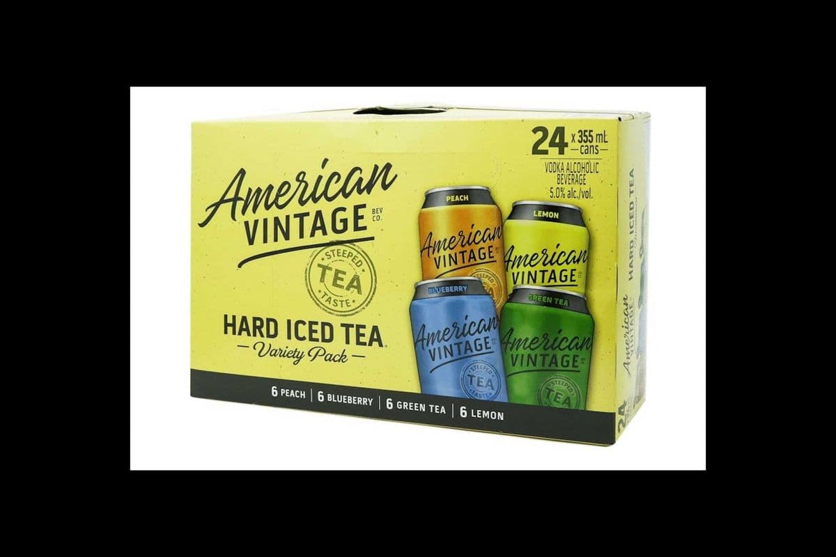 AMERICAN VINTAGE ICED TEA MIXER 24PK (24 x 355 ML) (24 x 355ML)