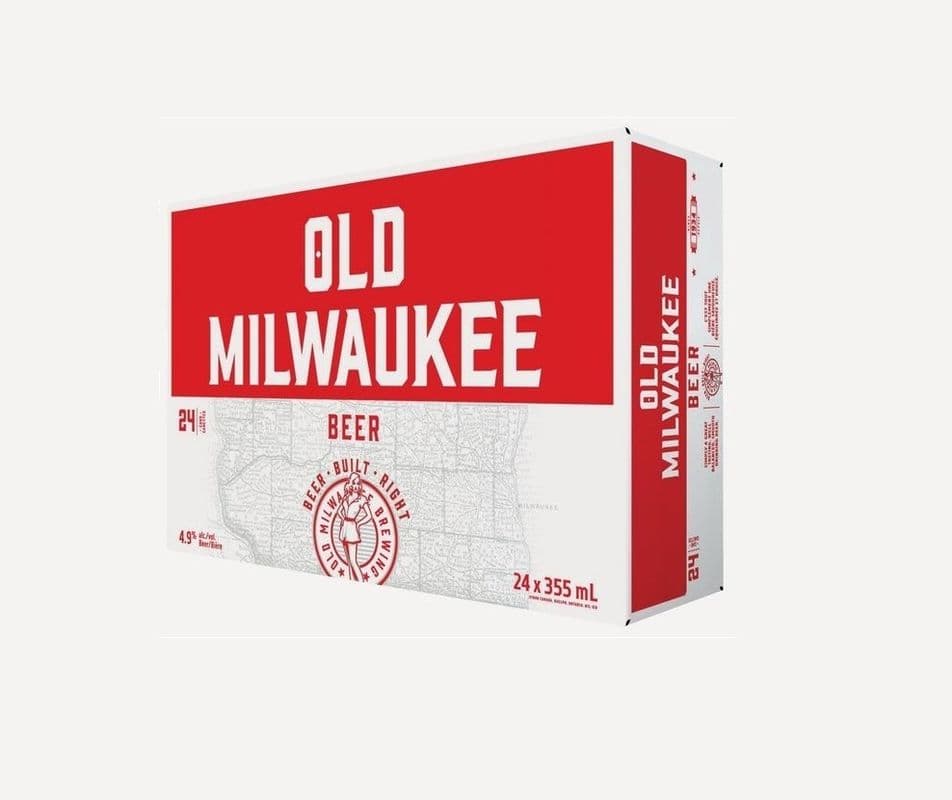 Old Milwaukee (24 Pack) (1 x 355 ml Cans)
