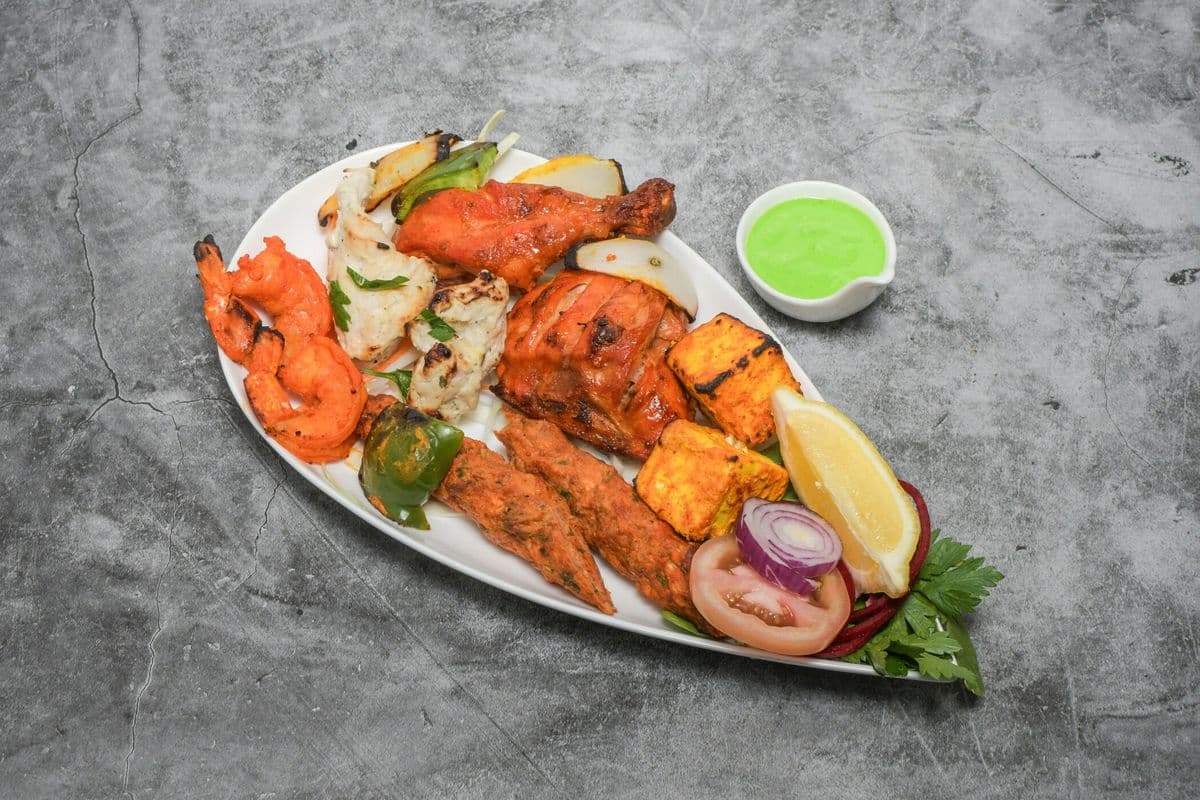 Tandoori Mix Grill Platter