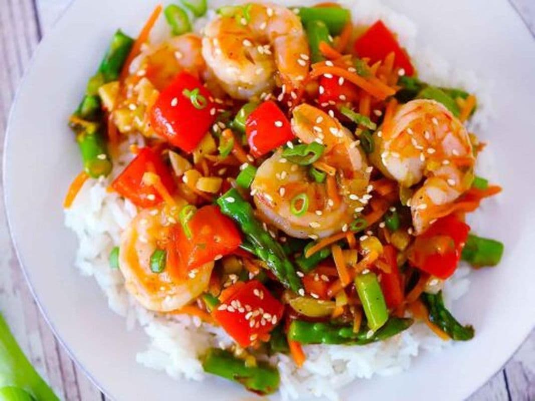 Stir Fry Shrimp Meals
