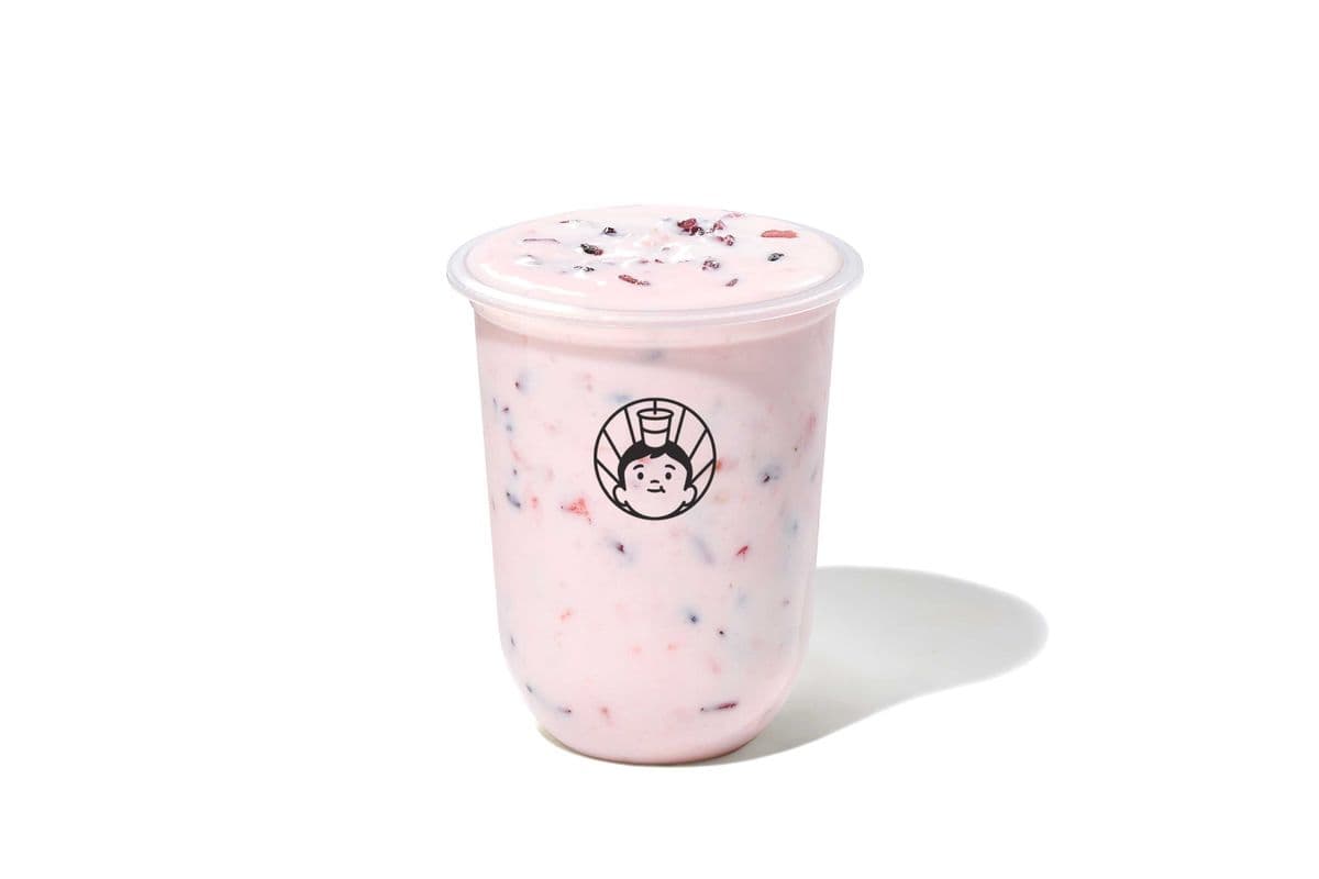 Strawberry Rice Yogurt 莓莓果海