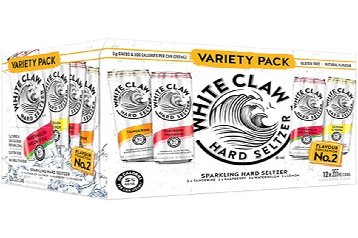 White Claw Variety Pack Flavour Collection No. 2 (12 x 355ML)