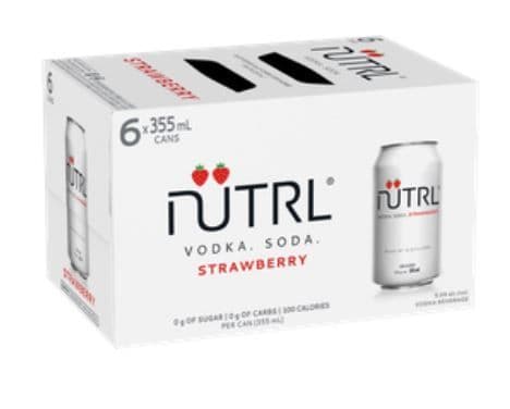 NUTRL STRAWBERRY (6x355ML)