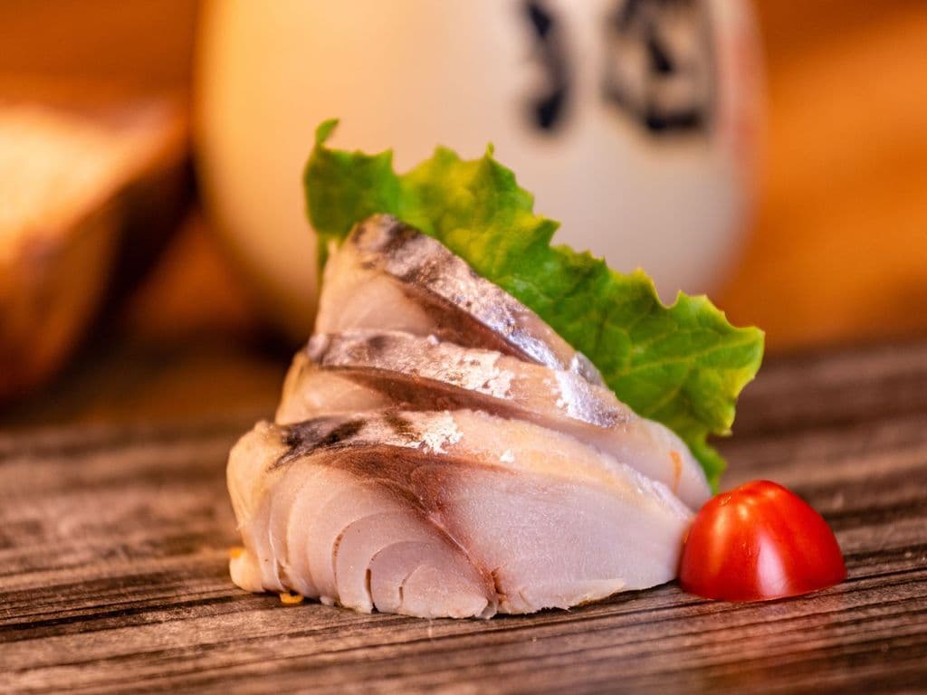 Mackerel Sashimi(4pc)