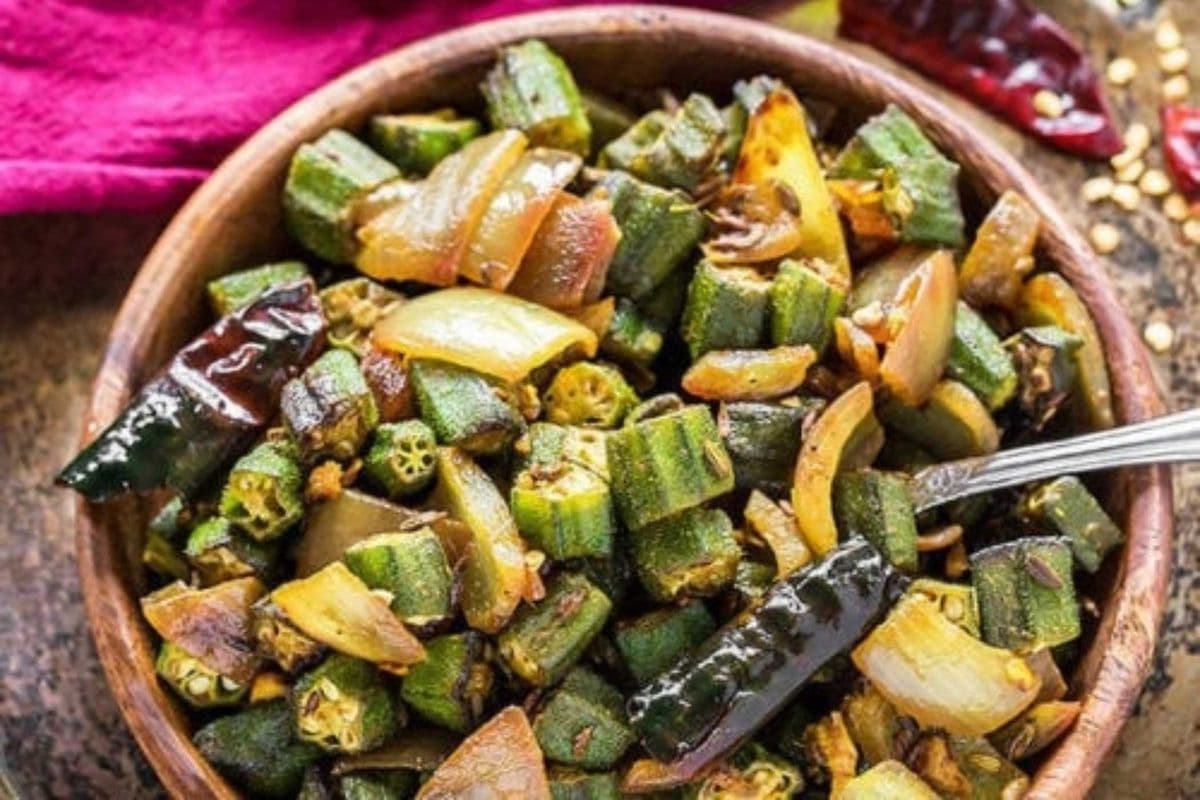 Bhindi Do Pyaza (Okra)