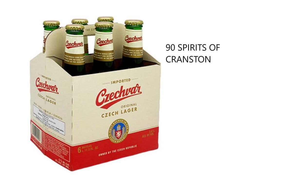 CZECHVAR BEER 6 BOTTLES (1 x 6x330ML)
