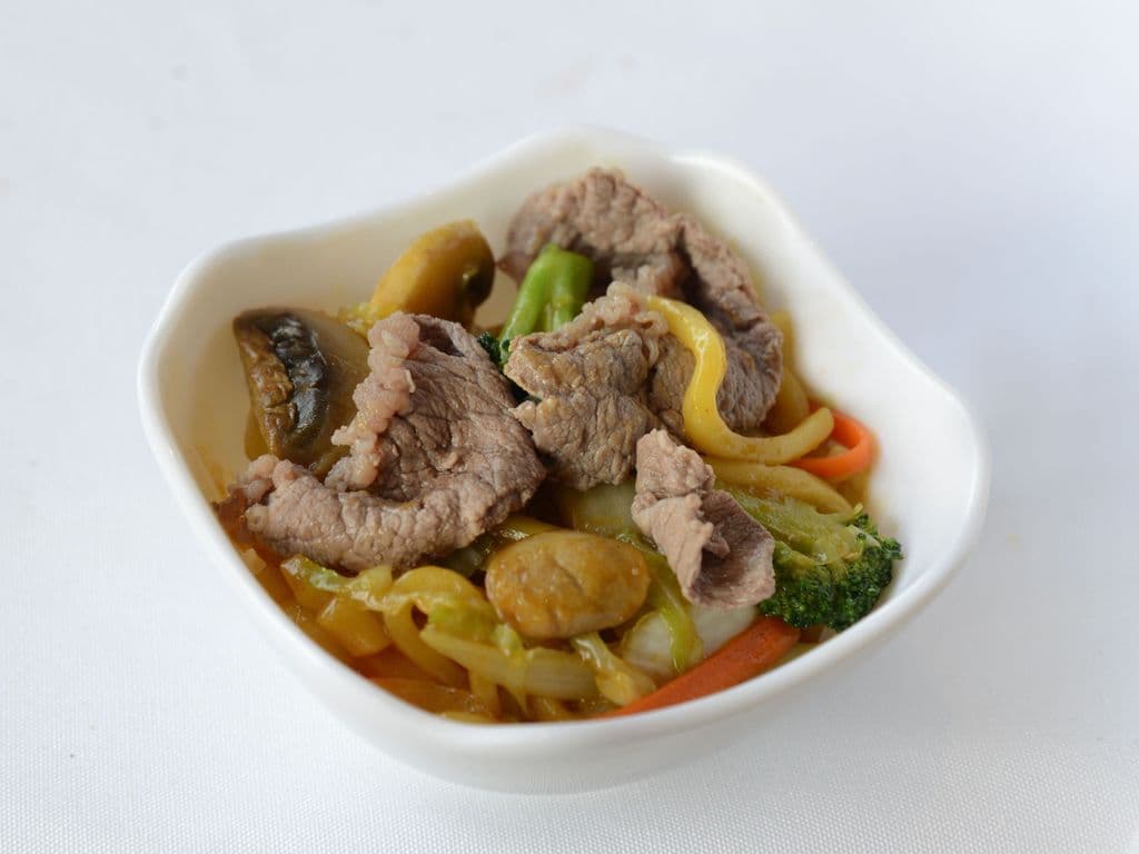 Beef Fried Udon