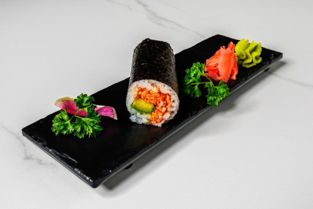 Spicy Crab Salad Jumbo Hand Roll