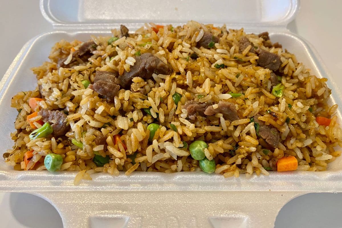 R7 Manchurian Fried Rice(Chicken or Beef or Shrimp)