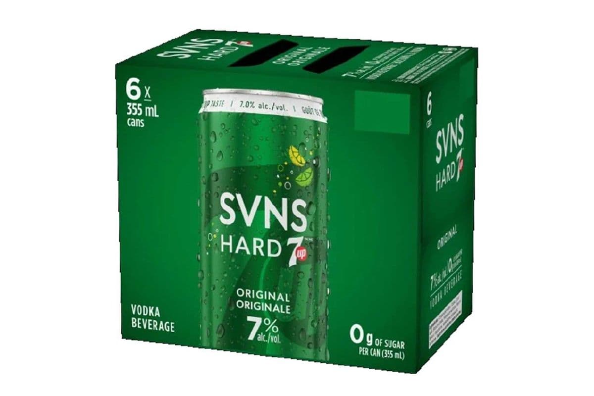 SVNS Hard 7UP Original Can (6 Pack Cans) (6 x 355 ml)