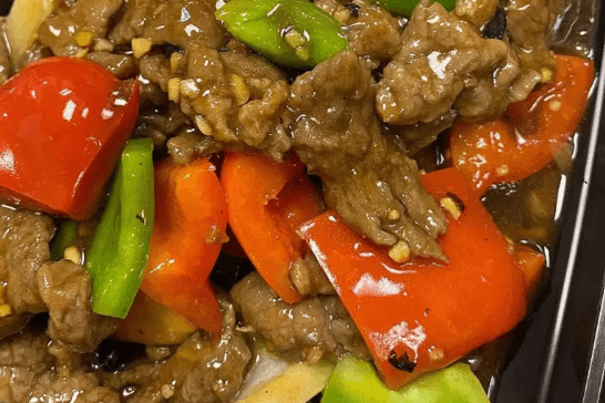 Beef with Garlic and Black Bean Sauce