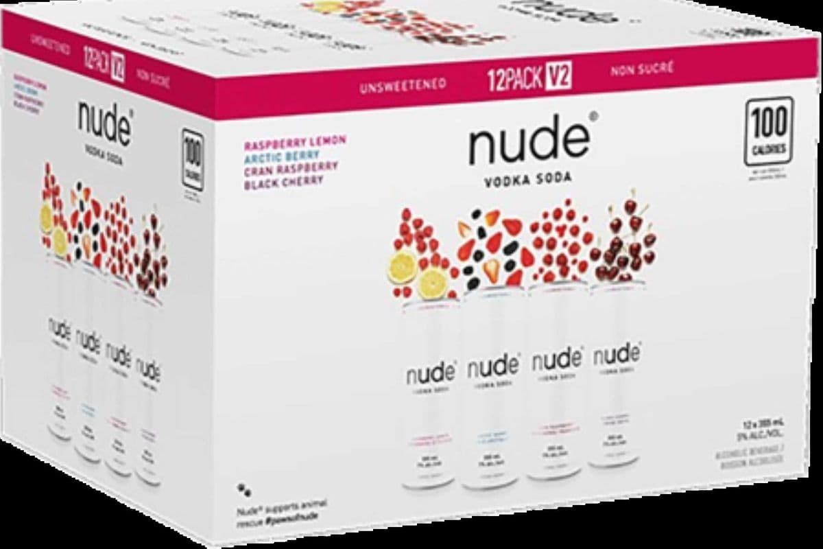 NUDE VODKA SODA MIXER VOL-2 (12 PACK) (12 x 355ML CAN)