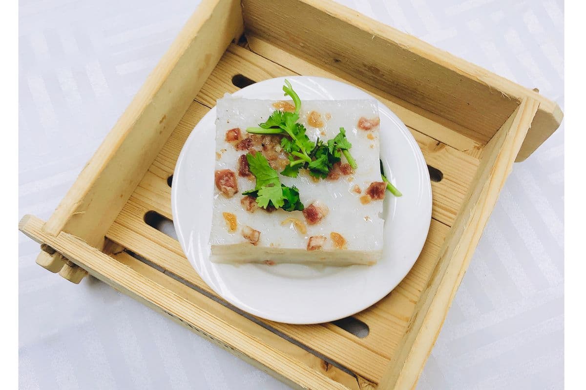 122-Gâteau de navet vapeur 蒸萝卜糕