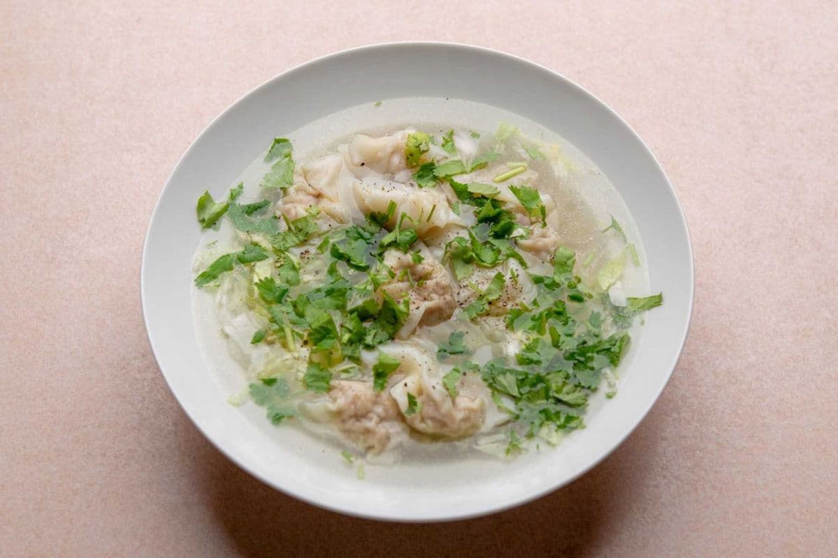 Pork Wonton Soup (12 Pcs)