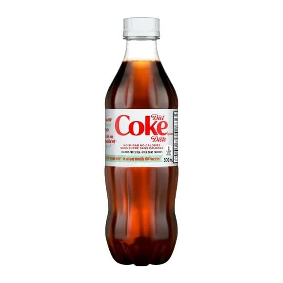 Diet Coke Bottle (Plastic)