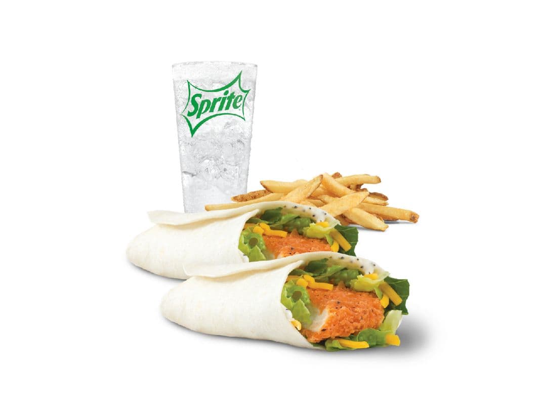 Spicy Chicken Wrap Duo Combo - Small