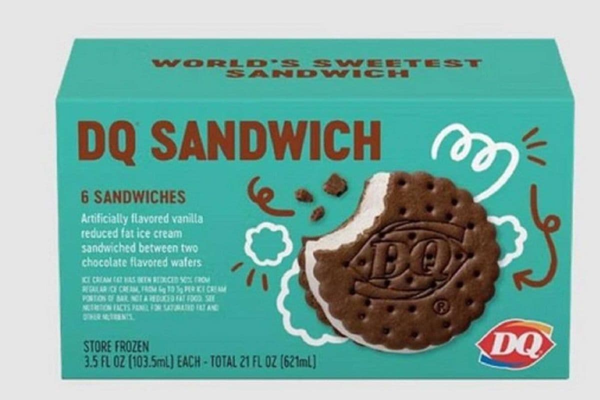 Paquet de six sandwiches DQ® / Six-Pack of DQ® Sandwiches