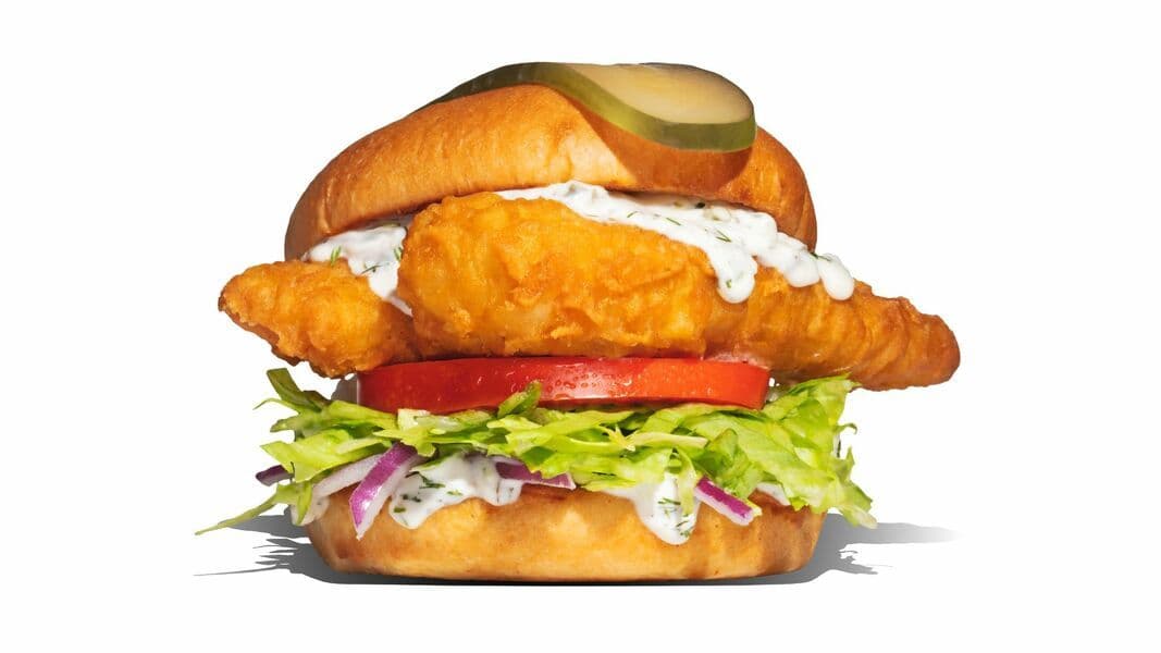 Crispy Cod Burger