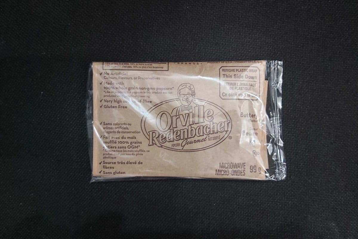 Orville Redenbacher Mais Micro-Onde au beurre / Popcorn light buttery flavour micro-Wave