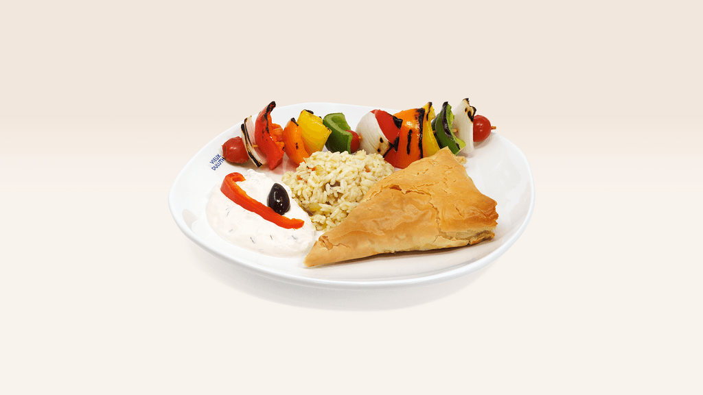 Spanakopita Plate / Assiette spanakopita