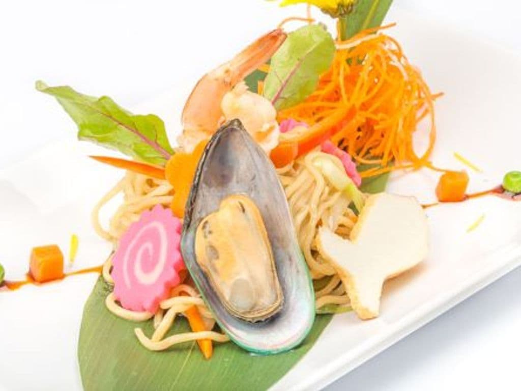 Seafood Fried Ramen