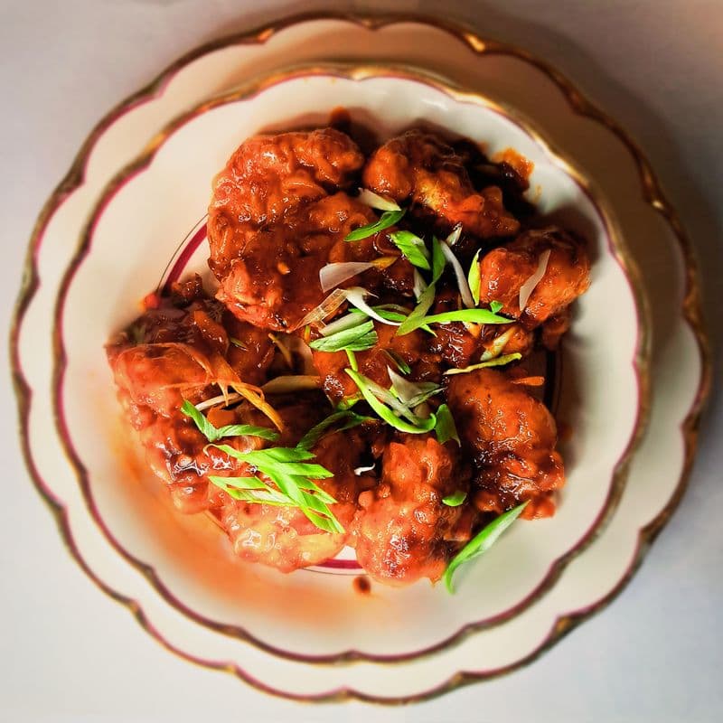 CHILLI (Chicken, Fish or Prawns)