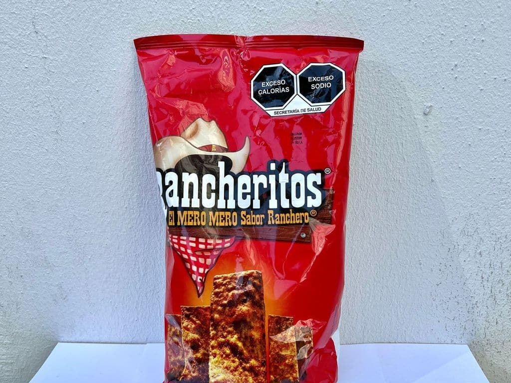 RANCHERITOS CORN TORTILLA CHIPS SPICY FLAVOR 145G