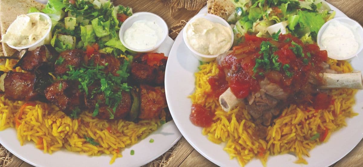 Lamb Kabob Plate