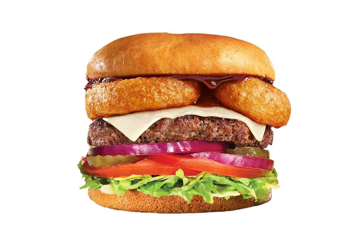 Rodeo Ring Burger and Fries