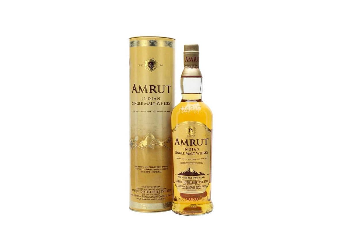 Amrut Indian Single Malt Whiskey (1 x 700ml)