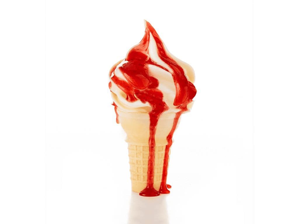 STRAWBERRY ICE CREAM