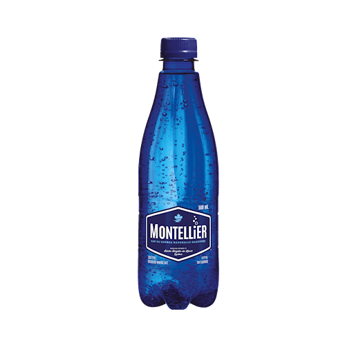 Eau pétillante en bouteille