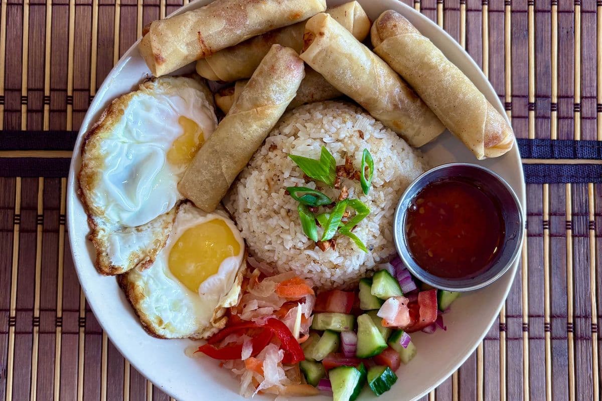 Lumpia Silog Platter
