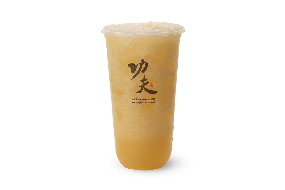 Passion Fruit Green Tea/Coconut Jelly