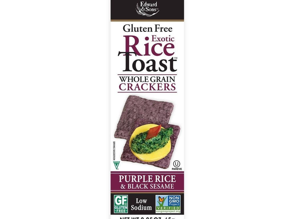EDWARDS & SON PURPLE RICE & SESAME RICE TOAST 65G
