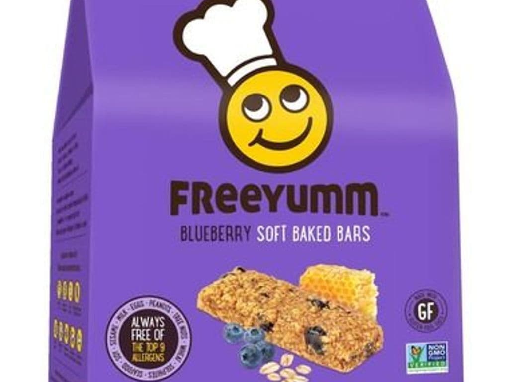 FREEYUMM BLUEBERRY OAT BARS 135G