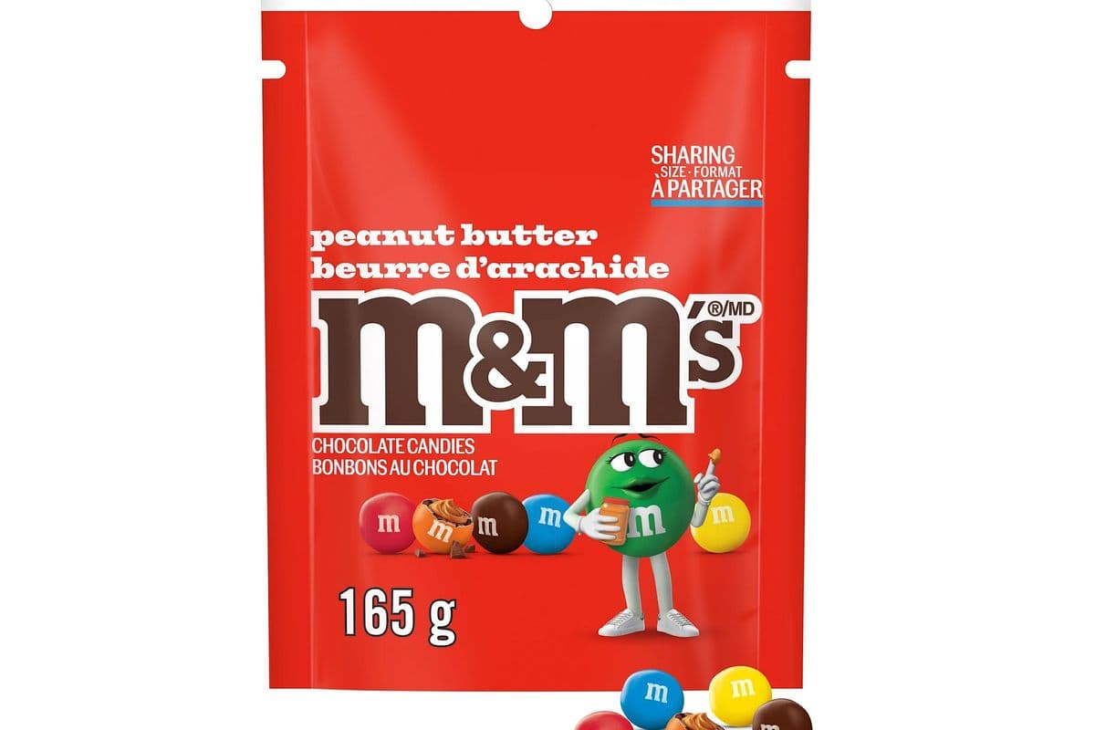 M&M's - Beurre d’Arachide / Peanut Butter (165 g)