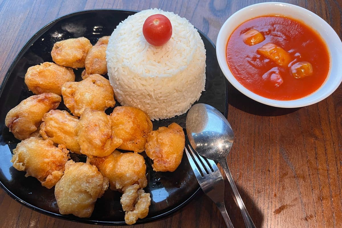 M15. Sweet-and-Sour Pork Rice 糖醋里脊饭